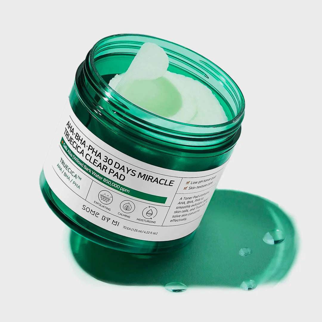 SOME BY MI AHA-BHA-PHA 30 DAYS MIRACLE TRUECICA CLEAR PAD 70 PADS