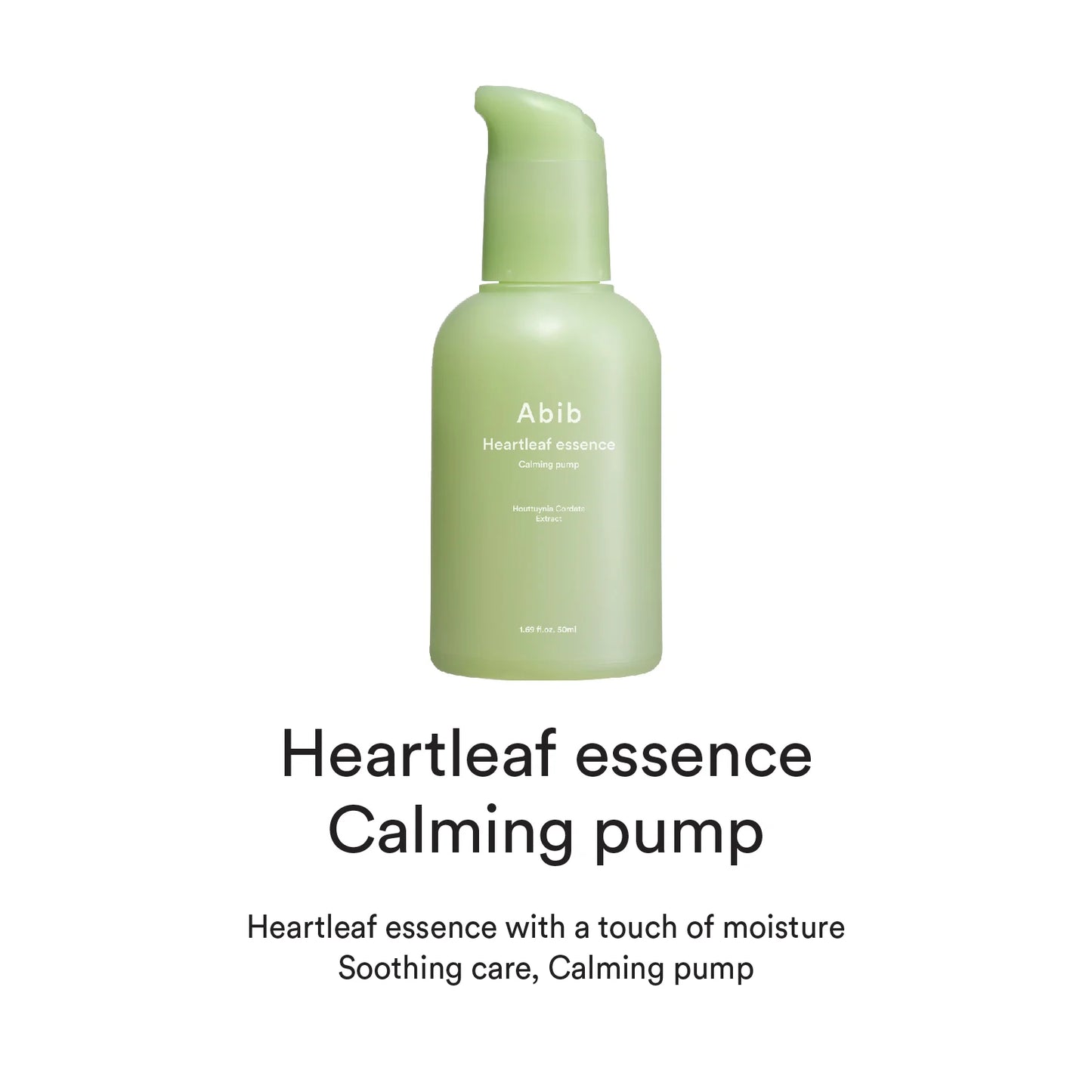 Abib Houttuynia cordata essence - calming pump 50ML