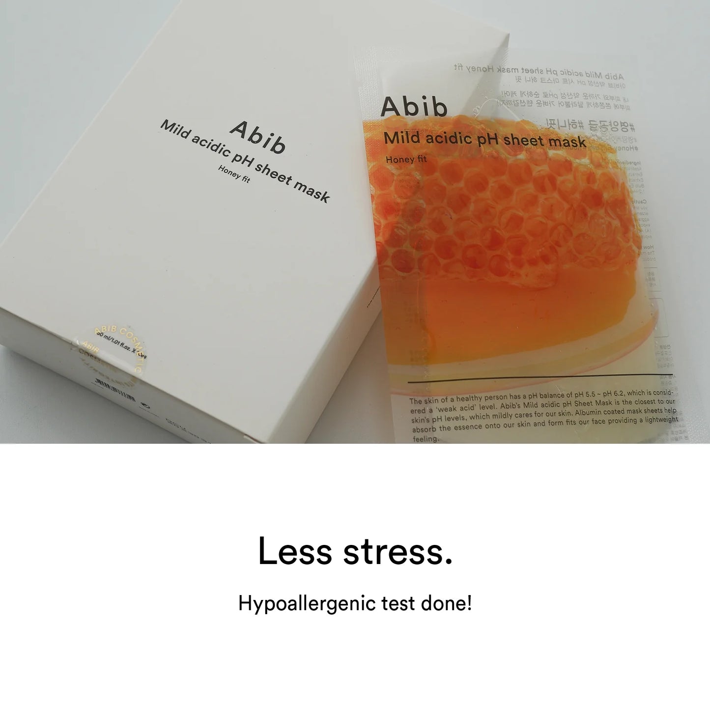 Abib Mild Acidic Ph Sheet Mask Honey Fit