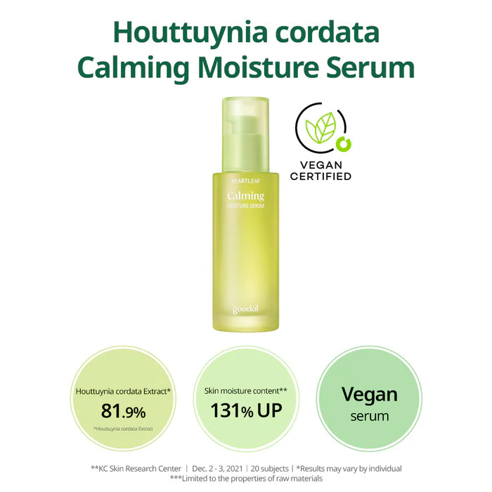GOODAL HOUTTUYNIA CORDATA CALMING MOISTURE SERUM 50ML