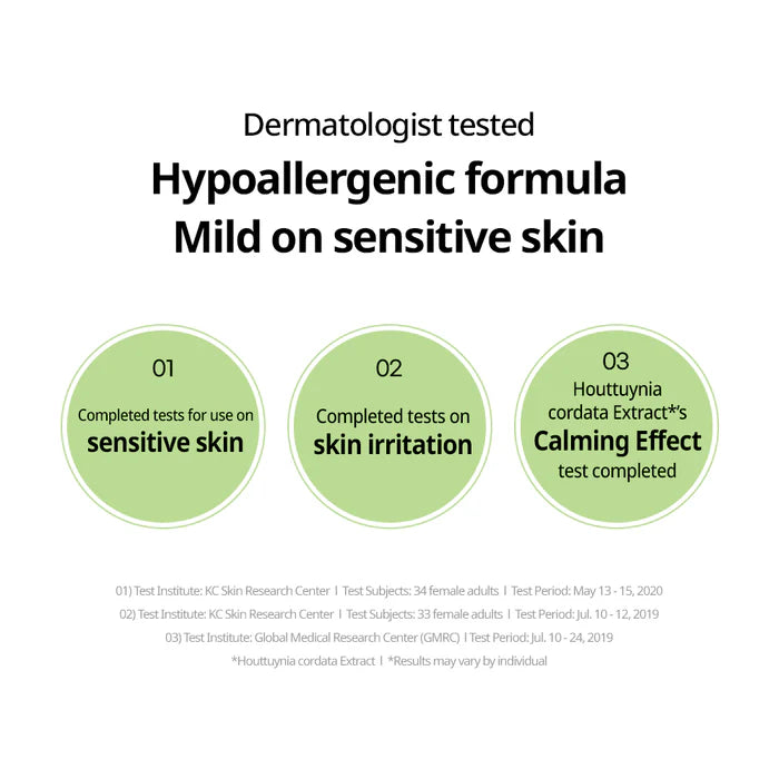 GOODAL HOUTTUYNIA CORDATA CALMING MASK