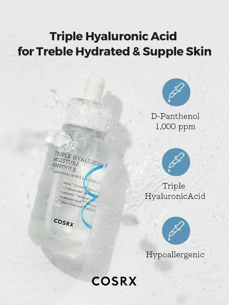 COSRX Hydrium Triple Hyaluronic Moisture Ampoule 20g