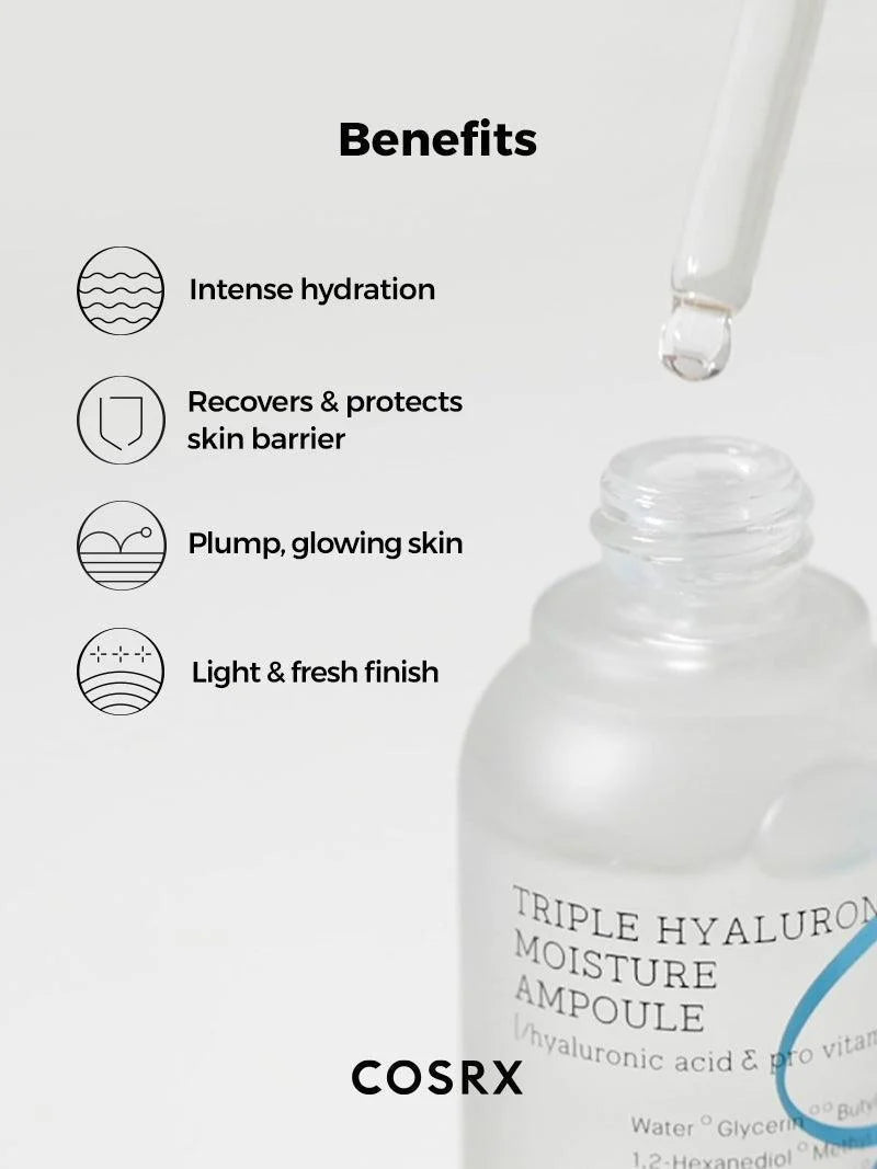 COSRX Hydrium Triple Hyaluronic Moisture Ampoule 20g