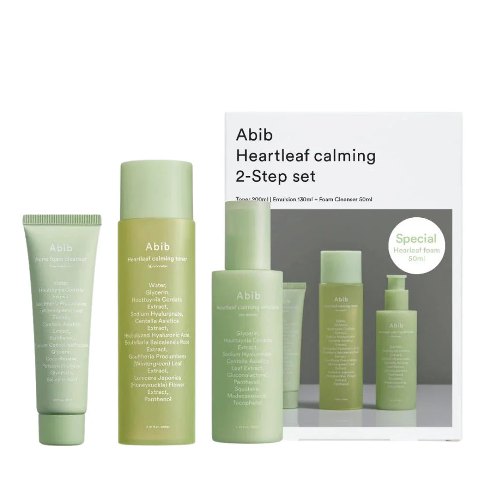 Abib Houttuynia cordata calming 2 step set