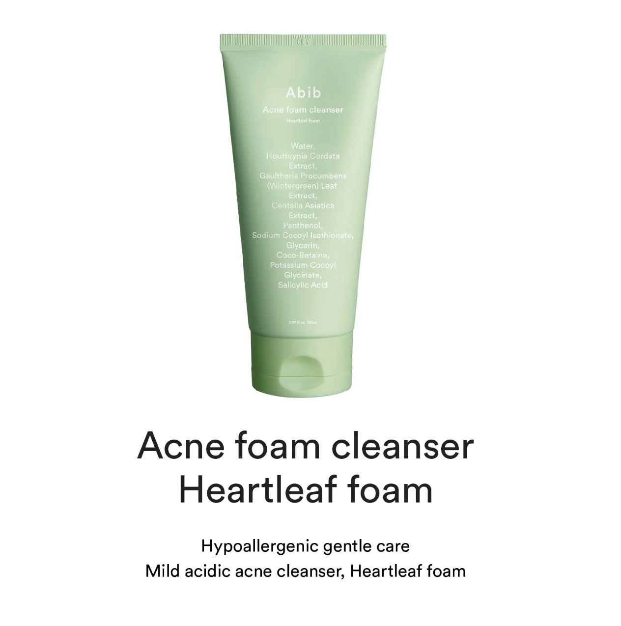 Abib Acne Foam Cleansear - Houttuynia cordata foam 50ML