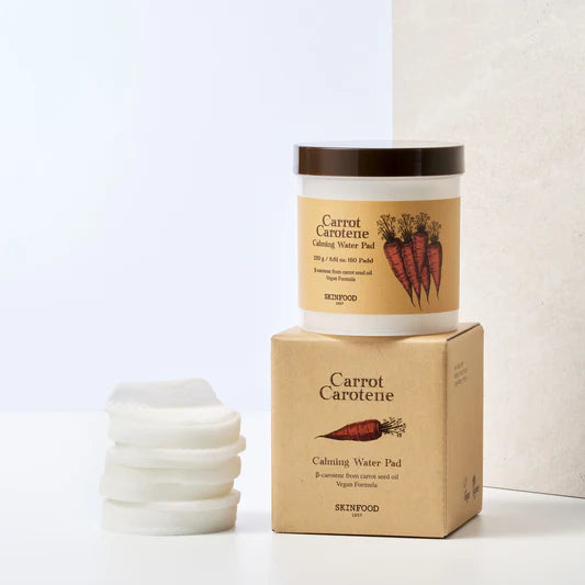 SKINFOOD CARROT CAROTENE CALMING WATER PAD 250g(60EA)