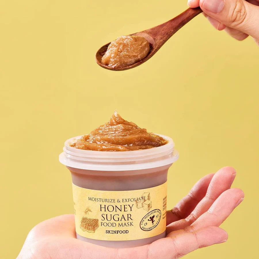 SKINFOOD HONEY SUGAR FOOD MASK 120g