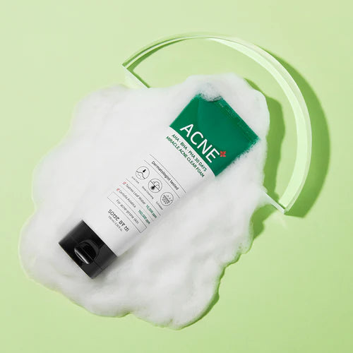 SOME BY MI AHA-BHA-PHA 30 DAYS MIRACLE ACNE CLEAR FOAM 100ML