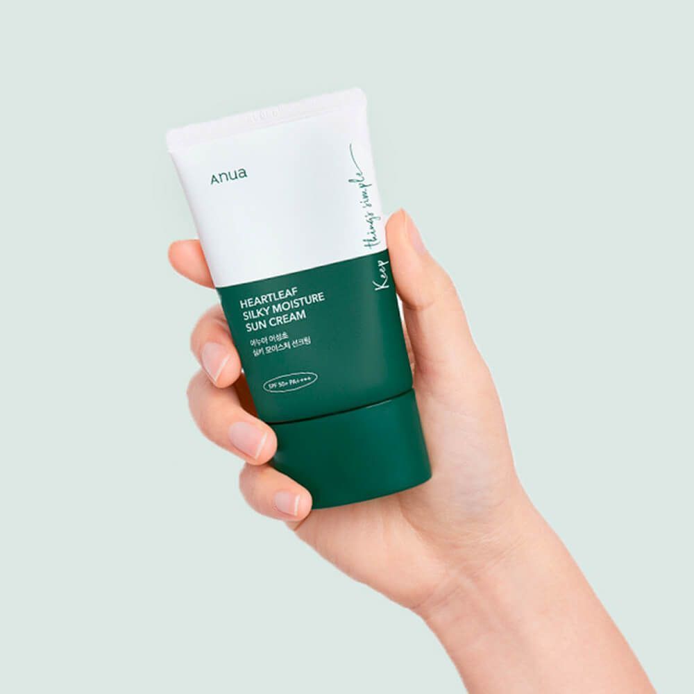 ANUA HEARLEAF SILKY MOISTURE SUNCREAM 50ML