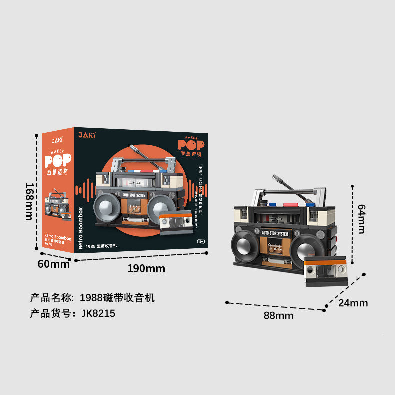 JAKI 1988 Cassette Radio