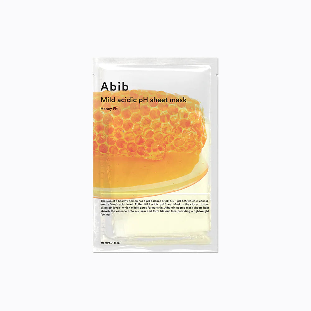 Abib Mild Acidic Ph Sheet Mask Honey Fit