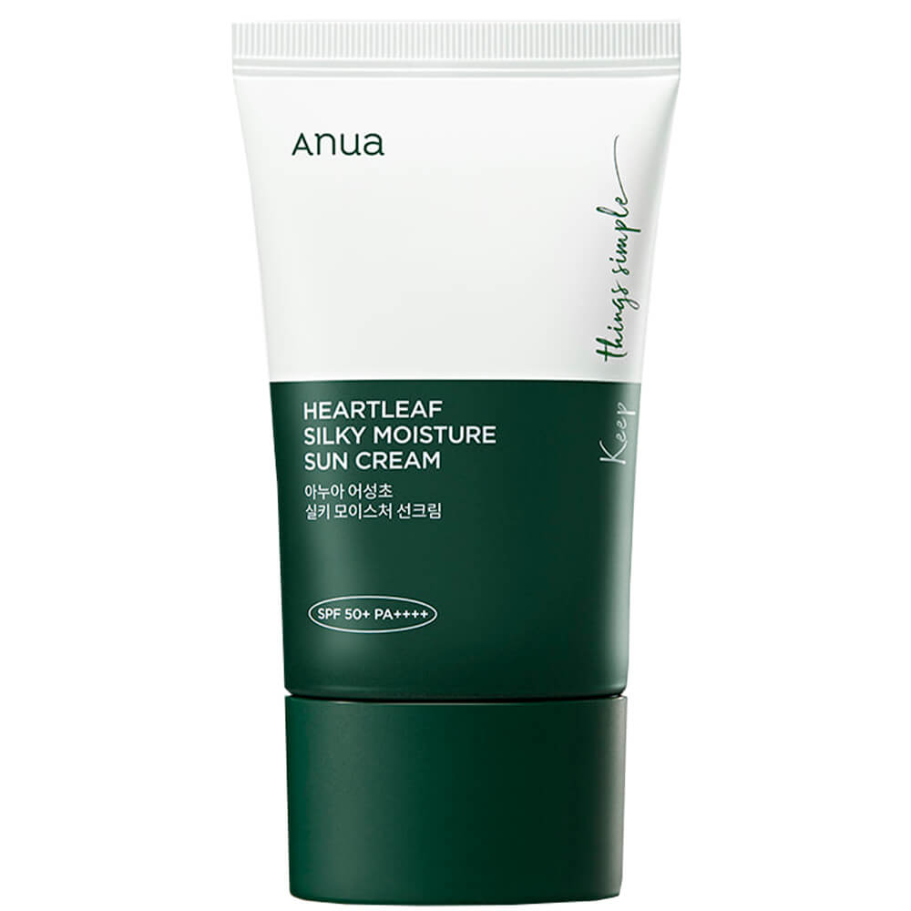 ANUA HEARLEAF SILKY MOISTURE SUNCREAM 50ML