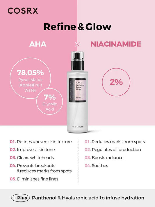 COSRX AHA 7 Whitehead Power Liquid 100ML