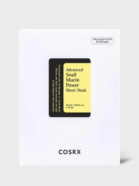 COSRX Advanced Snail Mucin Power Essence Sheet Mask 10ea