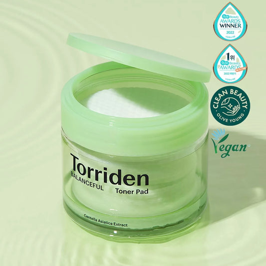 Torriden Balanceful Cica Toner Pad 60pcs