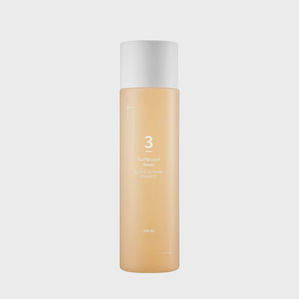 Numbuzin No.3 Super Glowing Essence Toner 200ml