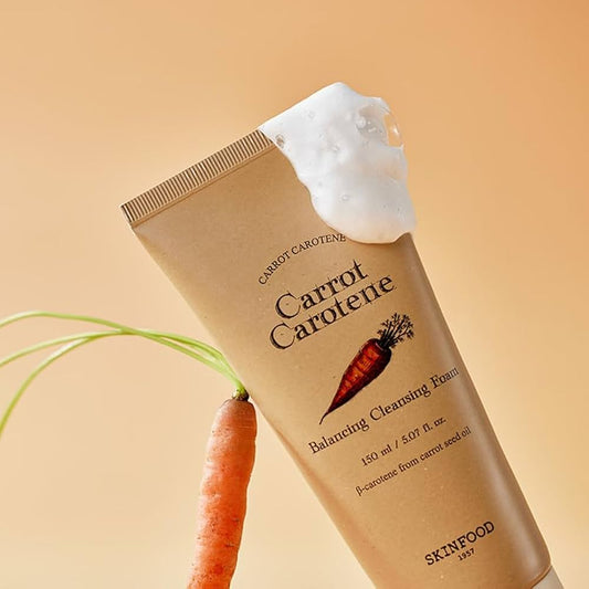 SKINFOOD CARROT CAROTRNE BALANCING CLEANSING FOAM 150ML