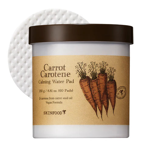 SKINFOOD CARROT CAROTENE CALMING WATER PAD 250g(60EA)