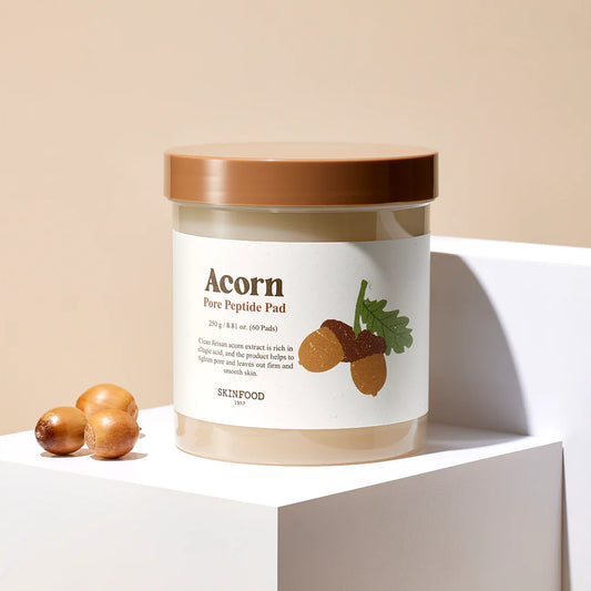SKINFOOD ACORN PORE PEPTIDE PAD 260g/60EA