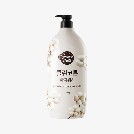 AEKYUNG SHOWERMATE CLEAN COTTON BODY WASH 1.4kg