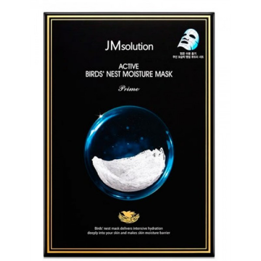 JMSOLUTION ACTIVE BIRDS' NEST MOISTURE MASK 10Pcs